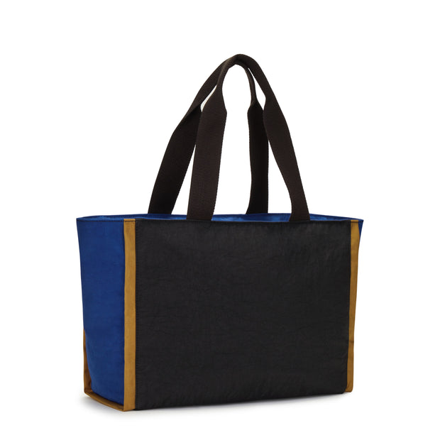 Kipling Large Tote Female Duo Blue Beige Nalo