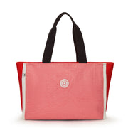 KIPLING Large Tote Female Tango Pink Block Nalo