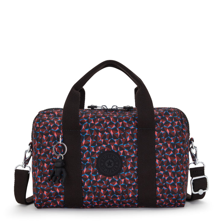 KIPLING Medium Handbag (With Detachable Shoulderstrap) Female Happy Squares Bina M