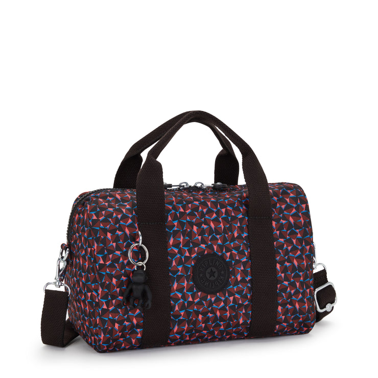 Kipling Medium Handbag (With Detachable Shoulderstrap) Female Happy Squares Bina M