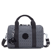 KIPLING Medium handbag (with detachable shoulderstrap) Female Signature Print Bina M