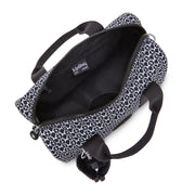KIPLING Medium handbag (with detachable shoulderstrap) Female Signature Print Bina M