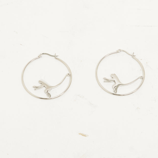 EARRINGS JUMP MONKEY SILVER FA - Kipling UAE